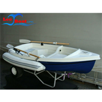 2 Parts Assembly Fiberglass Boat